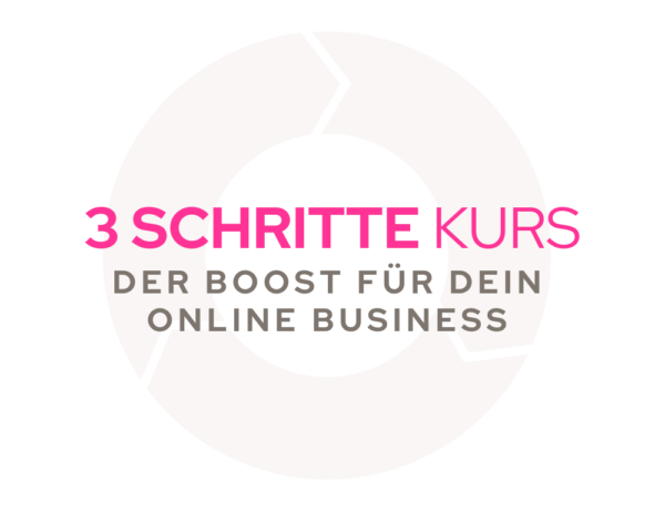 3-Schritte-Kurs