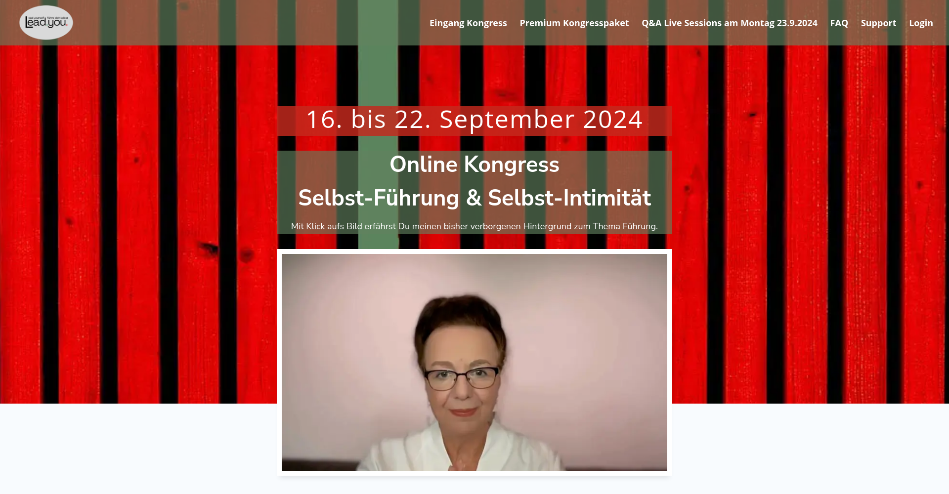 Online Kongress Lead Yourself - Selbst-Führung